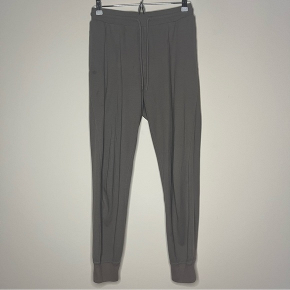 ARITZIA SUNDAY BEST Jesse Tan Baby Waffle Knit Soft Jersey Joggers - Picture 2 of 11